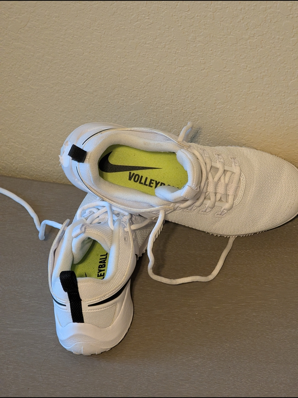 Nike VolleyBall White Athletic Sneakers